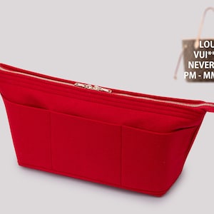 Organizador de Bolsa para Neverfull PM MM GM | Organizador de Bolsa Tote | Organizador de Bolsa de Grife | Forro de Bolsa | Inserção para Bolsa | Armazenamento de Bolsa