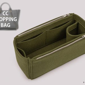 Purse Organizer for Shopping Bag Designer Handbags | Bag Organizer Insert | Tote Bag Organizer | Tote Bag Liner | Handbag Insert