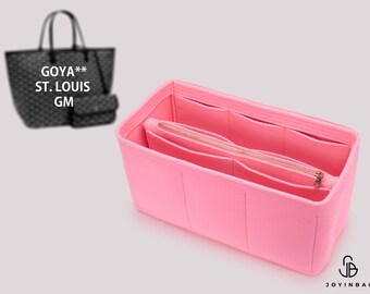 St Louis GM Insert Organizer - Ideal for St Louis and Anjou GM, Multiple Pockets & Zippered Inserts for Ultimate Bag Organization