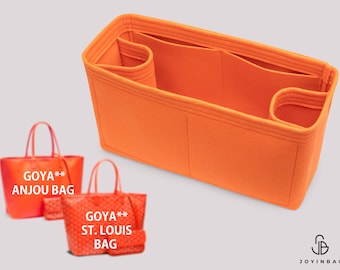 Organizador de bolsos para diseñadores de Anjou y St. Louis / Inserto organizador de bolsos / Organizador de bolsos / Forro para bolso de mano / Inserto para bolso