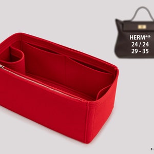 Purse Organizer For Her. 24/24 Bags | Tote Bag Organizer | Designer Handbag Organizer | Bag Liner | Purse Insert | Purse Storage