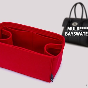 Handmade Bayswater Tote Bag Organizer: Perfect for Bayswater Tote – Felt Purse Insert with Multiple Pockets for Ultimate Organization