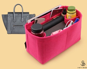 Purse Organizer for Cel. Luggage Designer Handbags | Bag Organizer Insert | Tote Bag Organizer | Tote Bag Liner | Handbag Insert