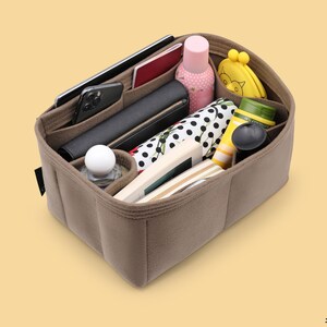 Handbag Organizer For Cel. Cabas Phantom Tote Bag Organizer Designer Purse Organizer Bag Liner Purse Insert Purse Storage image 6