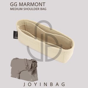 Marmont Medium Axelväska Organizer | Modell 85067 | 2 mm Filtinsats med 3 innerfickor, Anpassade storlekar, 36 färger
