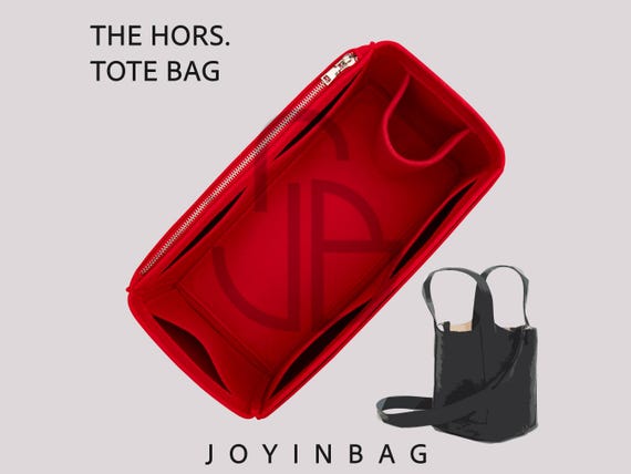 Organisateur De Sac à Main En Feutre - Poche Intérieure 24x15x8 Cm Avec Multiples Compartiments (Noir)