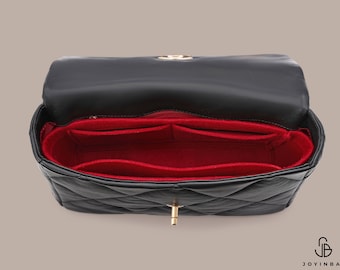 Purse Organizer for CC 19 Flap Bag Designer Handbags | Bag Organizer Insert | Tote Bag Organizer | Tote Bag Liner | Handbag Insert