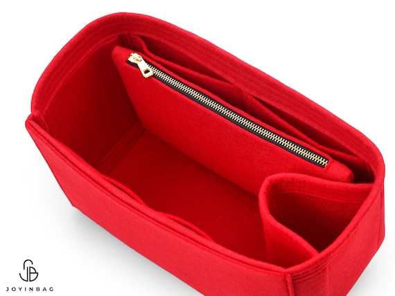 Add a Removable Zipper Side Pouch to the Handbag Organizer 