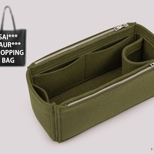 Purse Organizer For Sai. Laur. Shopping Bags | Tote Bag Organizer | Designer Handbag Organizer | Bag Liner | Purse Insert | Purse Storage