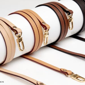 Leder Schultergurt : Ersatz für Pochette Accessoires, Handtaschen & Schultertaschen