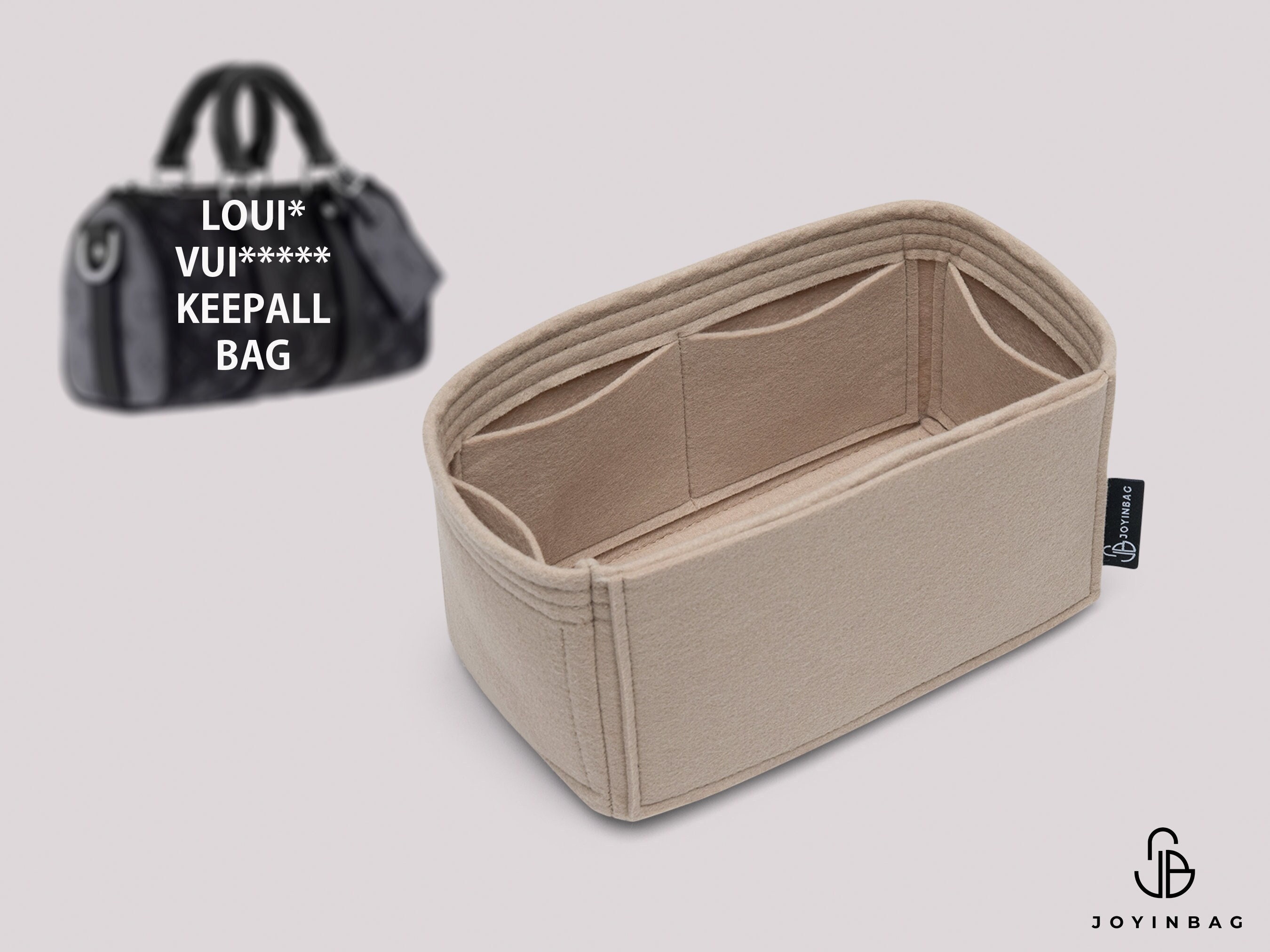 Purse Organizer For Keepall Bags | Tote Bag Organizer | Designer Handbag Organizer | Bag Liner | Purse Insert | Purse Storage