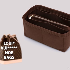 Purse Organizer For NOÉ Bags | Tote Bag Organizer | Designer Handbag Organizer | Bag Liner | Purse Insert | Purse Storage