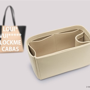 Organizador de bolsos de mano para Lockme Cabas / Organizador de bolsos / Organizador de bolsos / Organizador de bolsos de mano / Organizador de bolsos Lockme Cabas