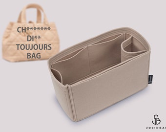 Purse Organizer For Toujours Bag | Tote Bag Organizer | Designer Handbag Organizer | Bag Liner | Purse Insert | Purse Storage