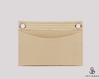 Custom Size Clutch Conversion Kit Organizer with Eyelets - Chain Included  | Custom Size Insert | Clutch Organizer | Custom Size Organizer