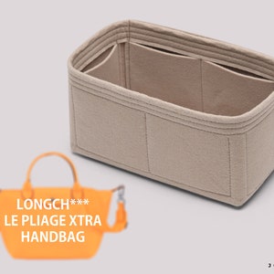 Customizable Le Pliage Xtra Organizer and Le Pliage Bag Shaper -  Le Pliage Organizer - Le Pliage Original Insert - Tote Bag Organizer