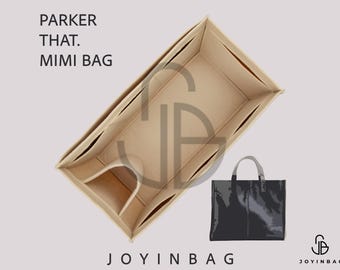 Felt Tote Bag Organizer for Parker The. Mimi - Multiple Pockets