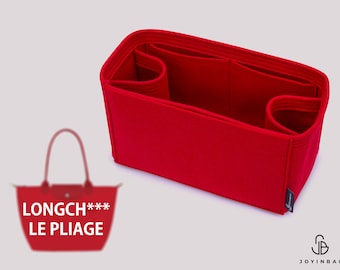 Handbag Organizer for Le Pliage Designer Handbags | Purse Organizer Insert | Tote Bag Organizer | Tote Bag Liner | Bag Insert