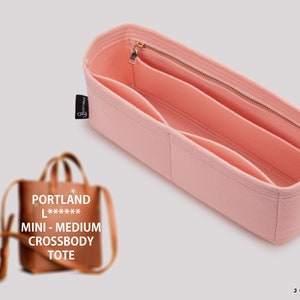 Premium Portland L. Crossbody Tote Bag Organizer: High-Quality Felt Bag Organizer, Mini Crossbody Tote, Medium Crossbody Tote