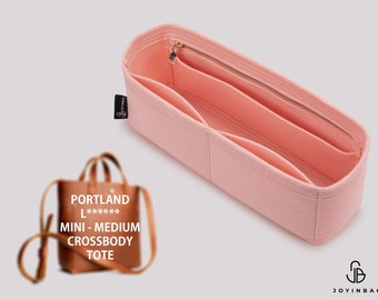 Premium Portland L. Crossbody Tote Bag Organizer: High-Quality Felt Bag Organizer, Mini Crossbody Tote, Medium Crossbody Tote