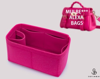 Handmade Alexa Handbag Organizer: Perfect for Alexa Tote – Felt Purse Insert with Multiple Pockets for Ultimate Organization