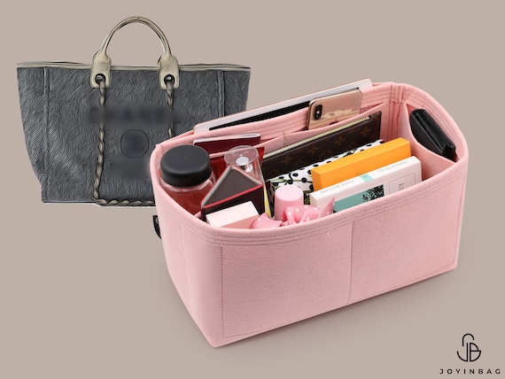 Tote Bag Organiser Tote Insert with Zipper Removable Purse Organizer Insert