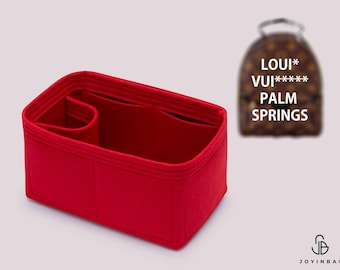 Palm Springs Backpack Organizer Felt Insert With Bottle Holder
