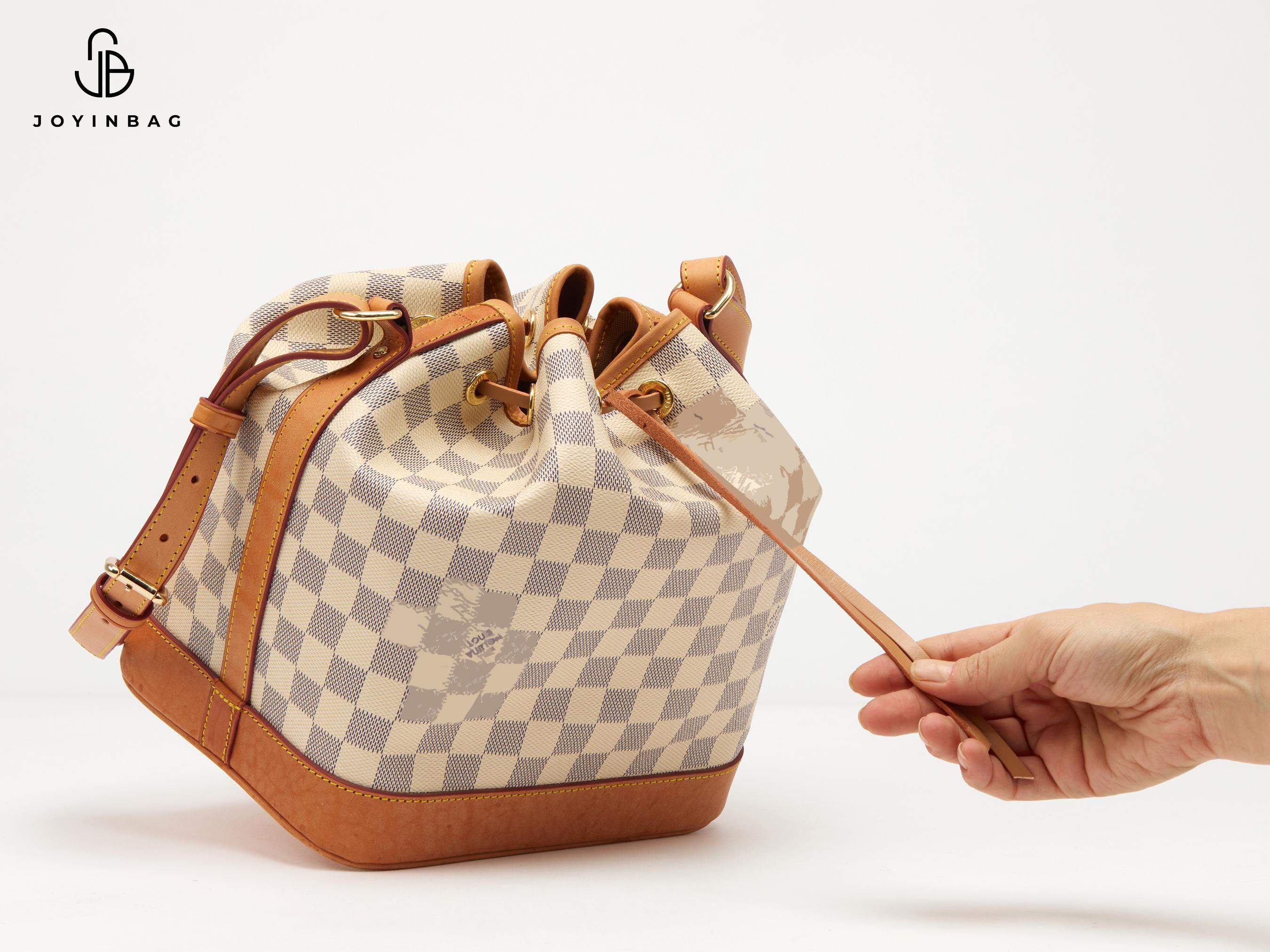 Louis Vuitton Leather Drawstring Backpack - Etsy display picture 2