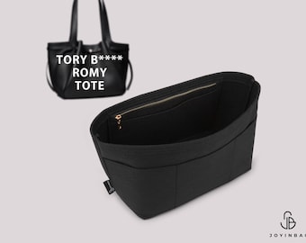 Tote Bag Organizer for Tory B. Romy Tote Bag Designer Handbags | Purse Organizer Insert | Bag Organizer | Tote Bag Liner | Handbag Insert
