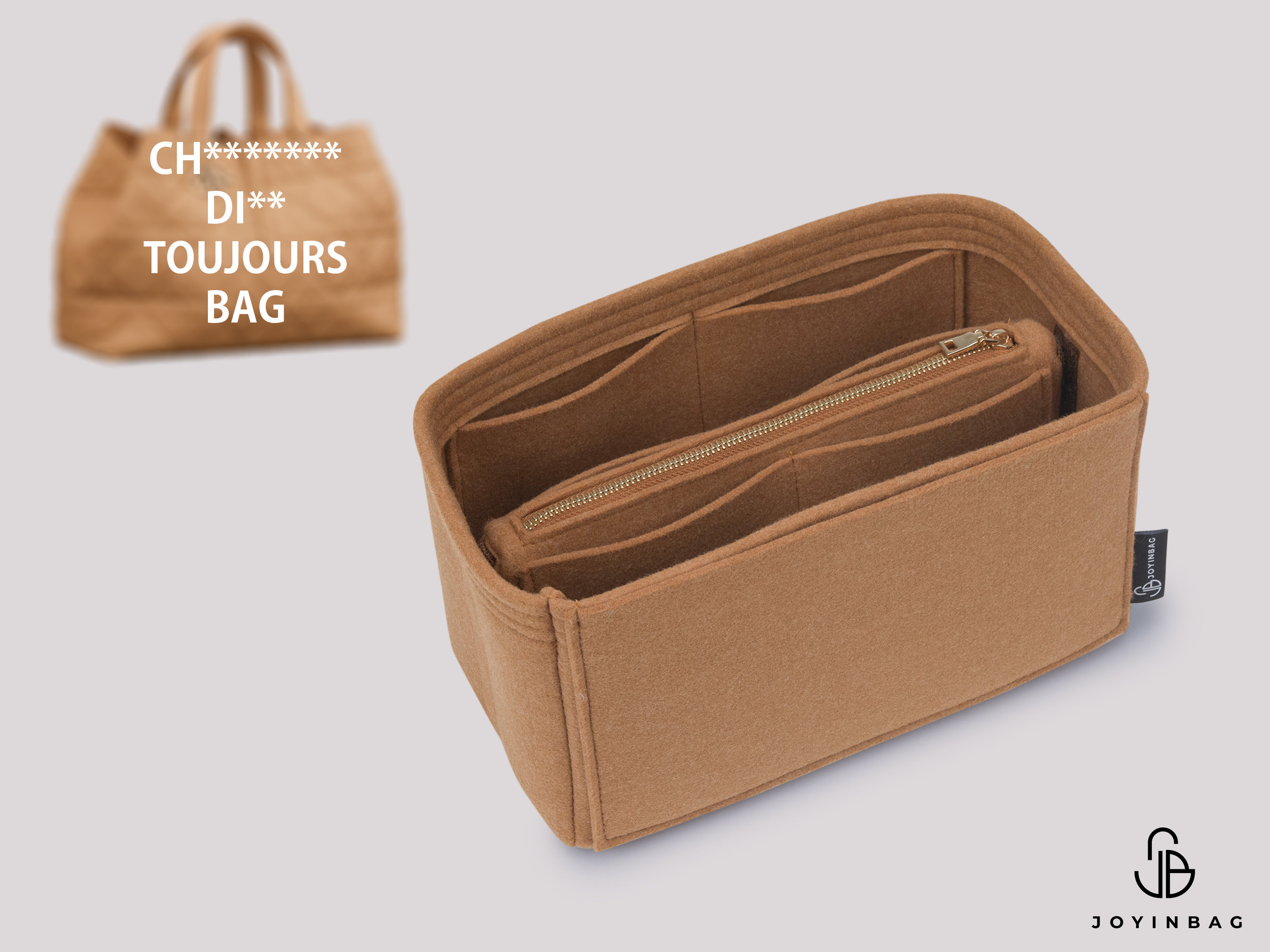 Organizer per borsa per borsa Toujours / Organizer per borsa tote / Organizer per borsa firmata / Fodera per borsa / Inserto per borsa / Contenitore per borsa