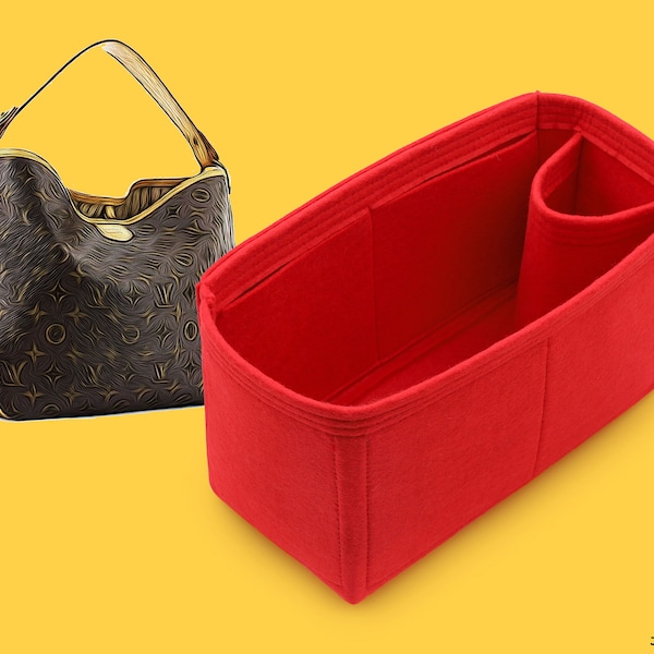 Purse Organizer For Delightful Bags | Tote Bag Organizer | Designer Handbag Organizer | Bag Liner | Purse Insert | Purse Storage