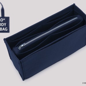 Woody Tote Bag Organizer für Klein, Mittel, Groß: Filz Geldbörse Einsatz, Tote Bag Liner, Tote Organizer mit abnehmbaren Beutel, Tote Bag Former
