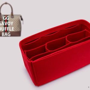 Tote Bag Organizer for Savoy Duffle Bag Designer Handbags | Purse Organizer Insert | Bag Organizer | Tote Bag Liner | Handbag Insert