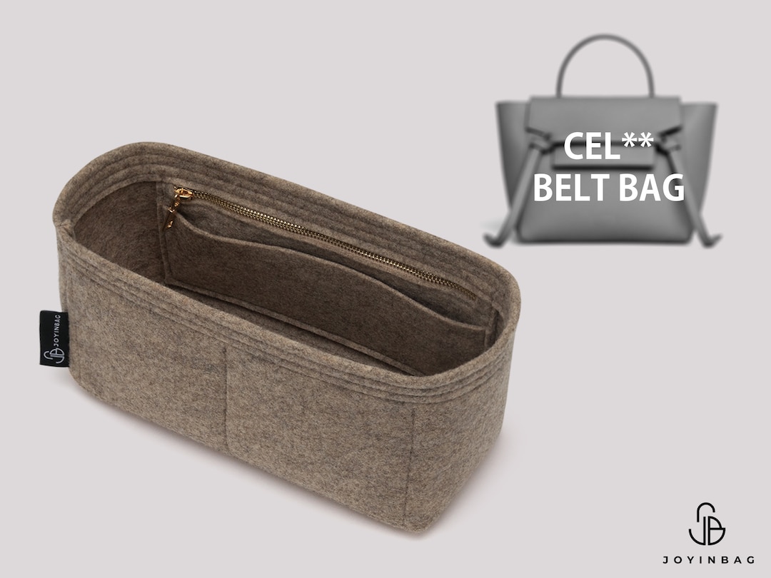 Felt Belt Bag Organizer for Pico, Nano, Micro Belt Bags Handbag Insert