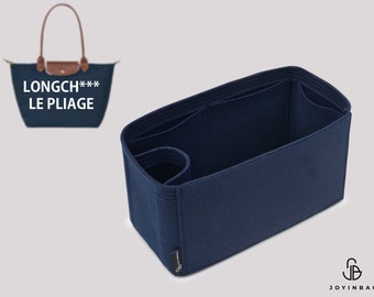 Purse Organizer For Longch. Le Pliage Bags | Tote Bag Organizer | Designer Handbag Organizer | Bag Liner | Purse Insert | Purse Storage