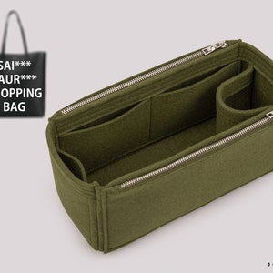 Purse Organizer For Sai. Laur. Shopping Bags | Tote Bag Organizer | Designer Handbag Organizer | Bag Liner | Purse Insert | Purse Storage
