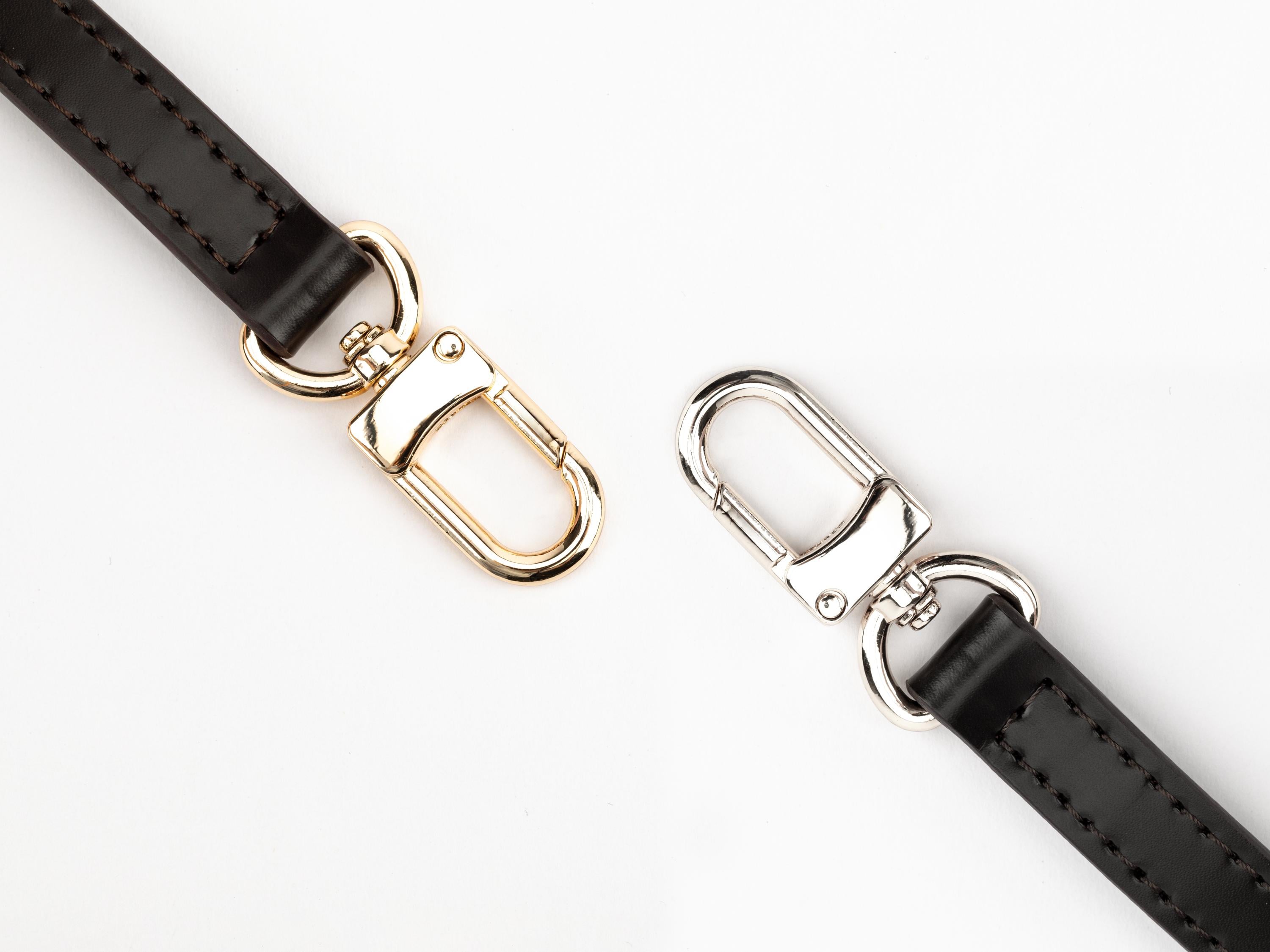 YKAFADE Taschengurt 25cm - PU Ledertaschenriemen Ersatz Für Geldbörsen, Weiß