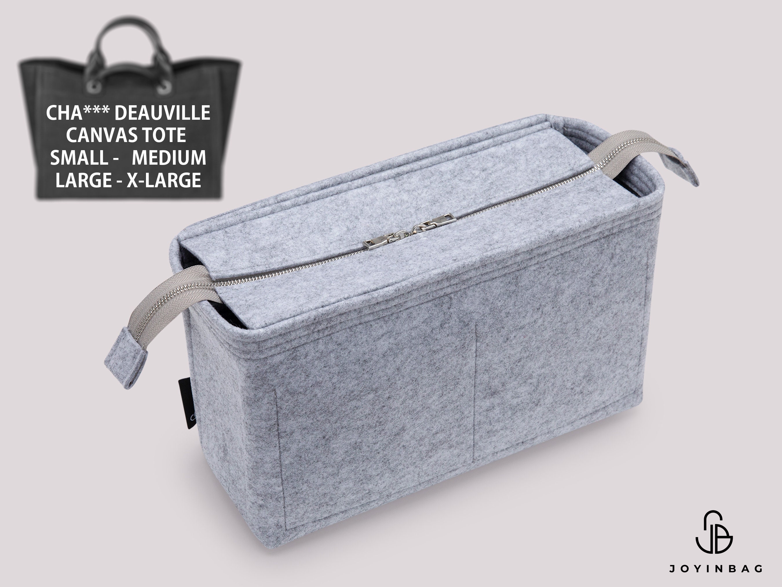 Bag Organizer for Chanel Deauville Tote (Medium) - Premium Felt  (Handmade/20 Colors) - Yahoo Shopping