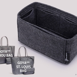 Purse Organizer For Anjou and St Louis | Tote Bag Organizer | Designer Handbag Organizer | Bag Liner | Purse Insert | Purse Storage