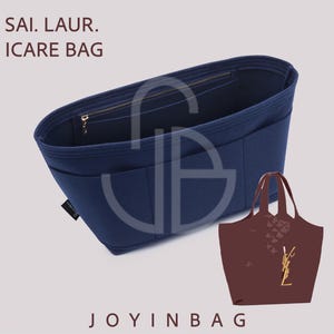 Organizador de bolsos Sai. Laur. Icare / Organizador de bolsos de mano / Organizador de bolsos de diseñador / Forro para bolsos / Inserto para bolsos / Almacenamiento para bolsos