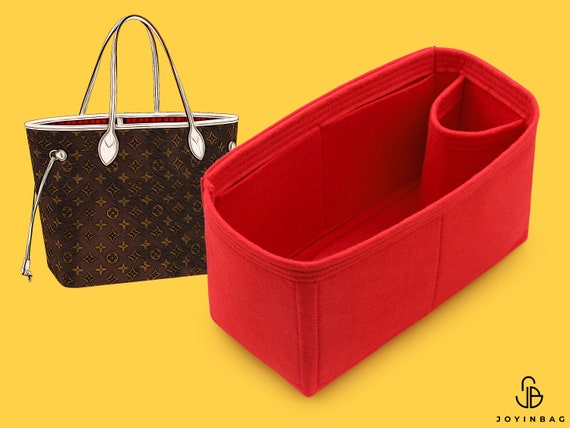 Tote Bag Organizer For Louis Vuitton Neverfull MM Bag with Zipper Top