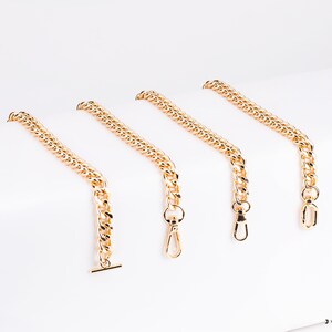 Premium Clutch Bag Chain - Replacement Purse Chain, High-Quality Purse Chain Strap – Versatile & Customizable – Gold, Silver, Black image 7