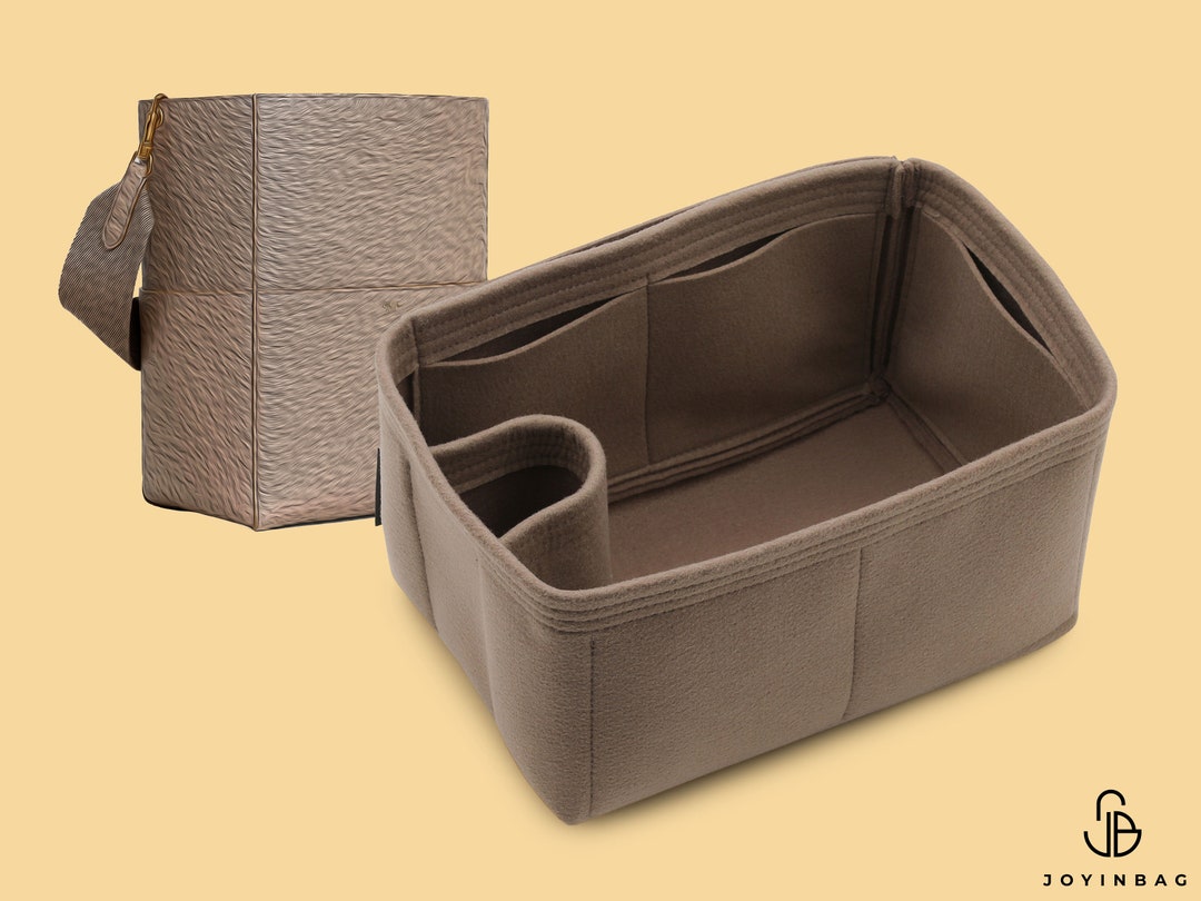  Bag Organizer for Celine Small Bucket in Triomphe Bag Insert -  Premium Felt (Handmade/20 Colors) : Handmade Products