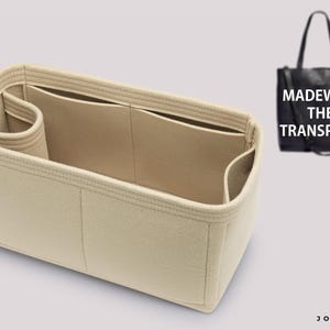 Transport Tote Bag Organizer – Felt Insert with Bottle Holder Pockets