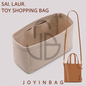 Purse Organizer For Sai. Laur. Toy Shopping Bags | Tote Bag Organizer | Designer Handbag Organizer | Bag Storage | Purse Insert | Mini Toy