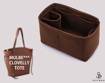Organizador de bolsos de fieltro hecho a mano: inserto para bolsos Clovelly