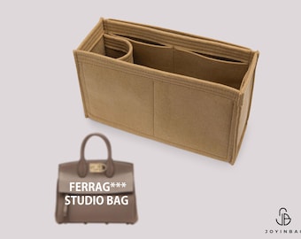 Organizador de bolsos para Ferra. Studio Bags / Organizador de bolsos de mano / Organizador de bolsos de diseñador / Forro para bolsos / Inserto para bolsos / Almacenamiento para bolsos
