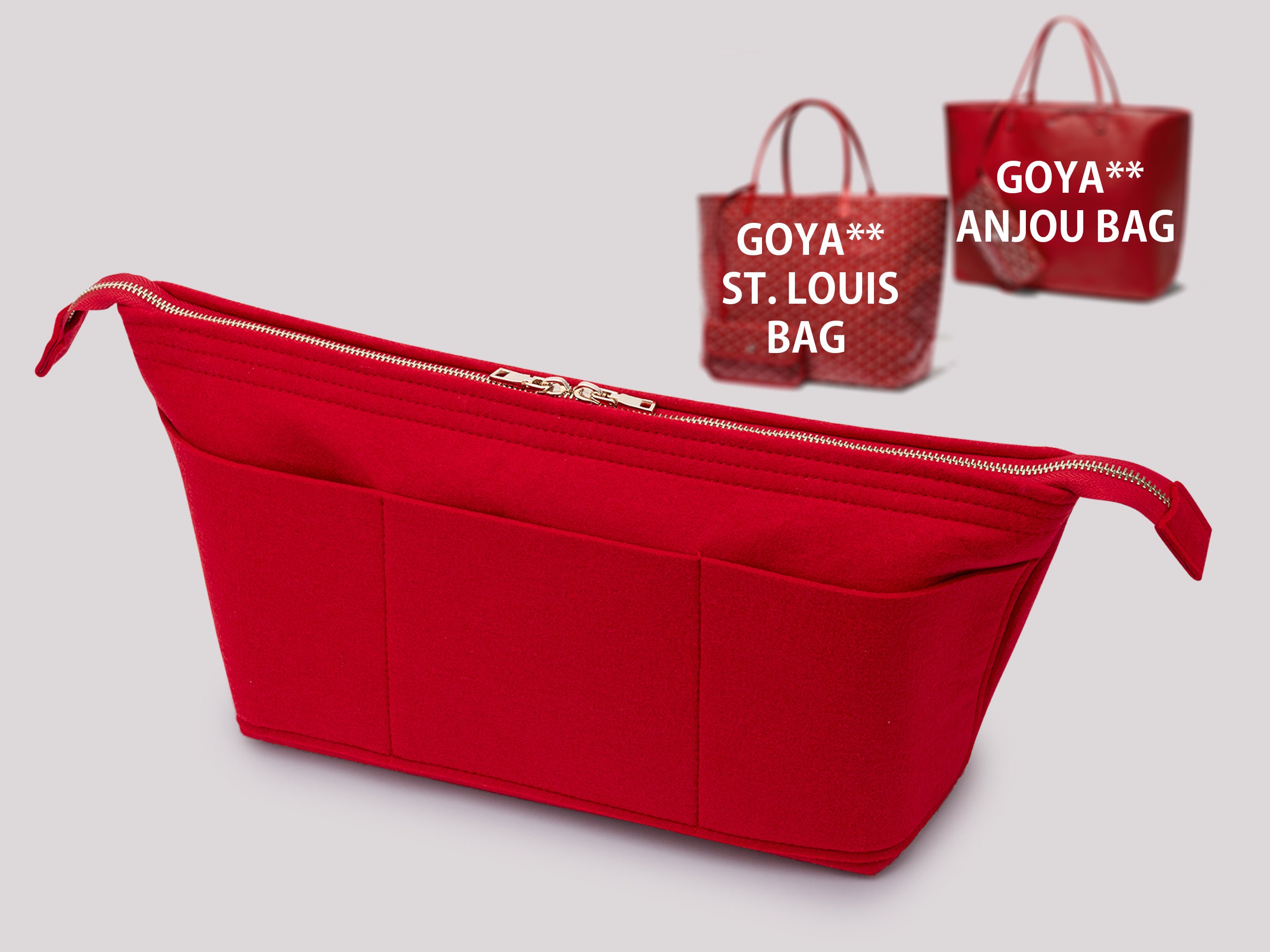 Purse Organizer For St.Louis GM | Tote Bag Organizer | Designer Handbag  Organizer | Bag Liner | Purse Insert | Purse Storage