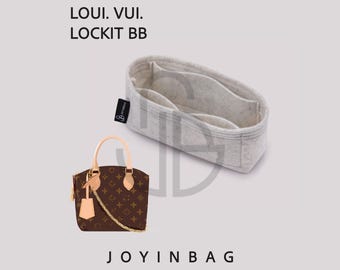 Lockit BB Bag Organizer Insert, 2mm Felt Purse Liner with Interior Pockets