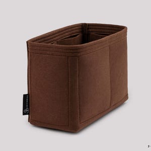 Organizador de bolsas multiusos con inserto de fieltro y 6 bolsillos interiores imagen 9